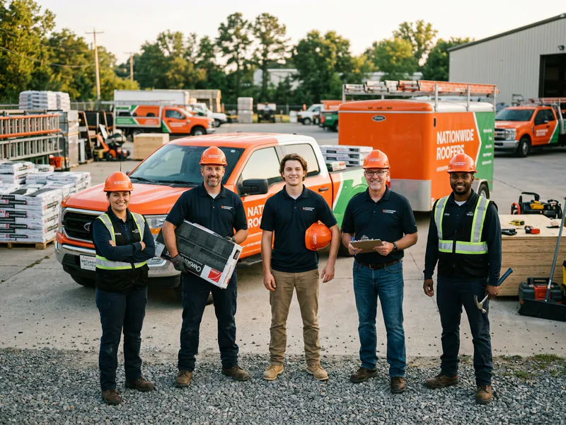 Natiowide Roofers - roof installation in Johnson City near me